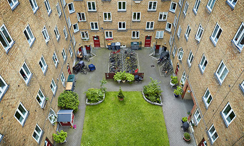 Hans Tavsensgaarden indefra